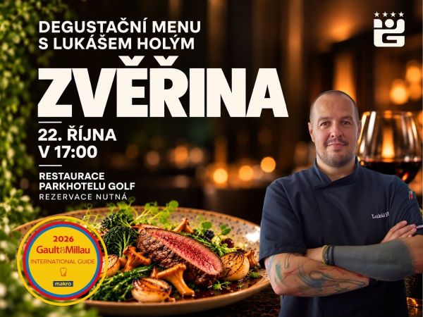 Degustační menu Lukáše Holého - Zvěřina