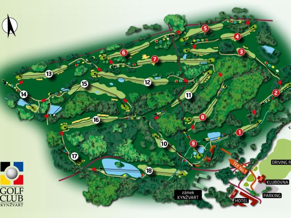 golf map