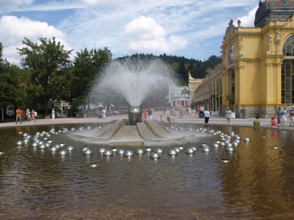 Quellen-Kolonnade in Marienbad