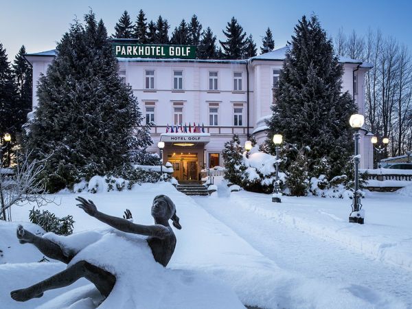 Parkhotel Golf Marianske Lazne Winter Time