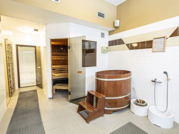 Sauna und Dampfbad