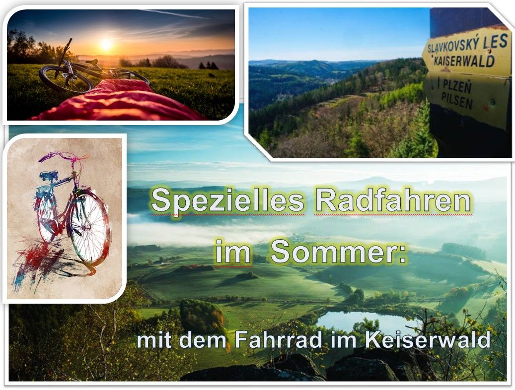 Sommeraufenthalt in Marienbad mit dem Fahrrad