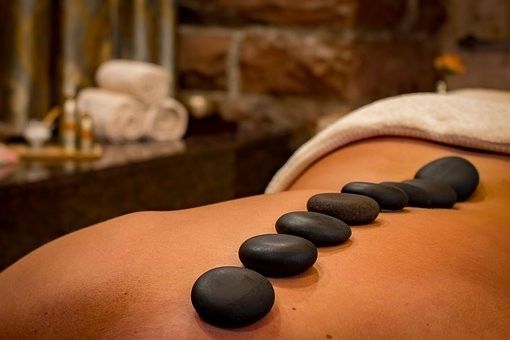 spa hot stone