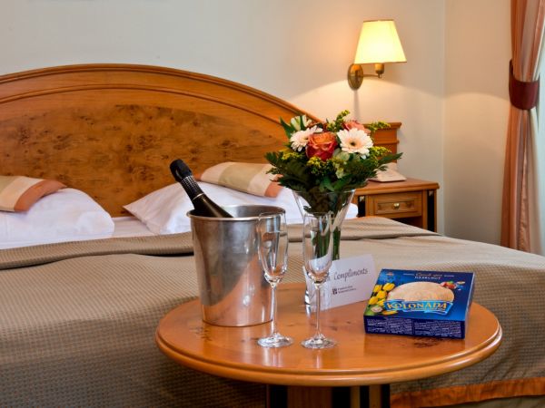 Doppelzimmer mit Detail